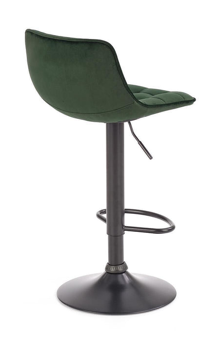 Бар стол H95  тъмнозелен